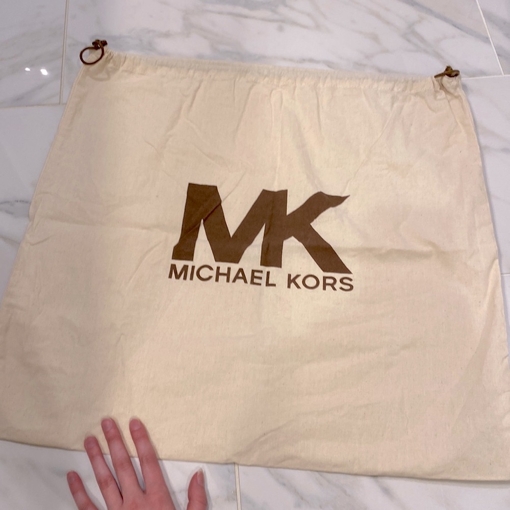 Michael Kors drawstring dust bag
